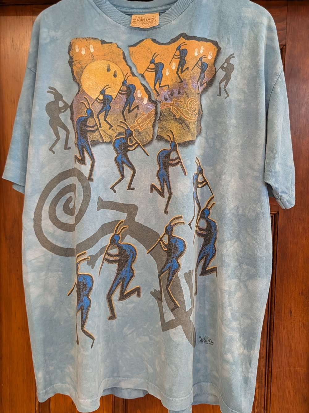 Vintage The Mountain 1999 Native Tribal AOP T-Shirt